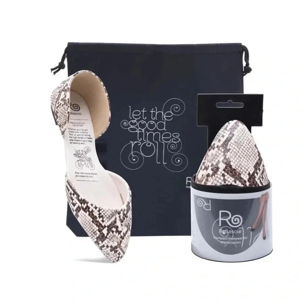 Rollasole - Compact Footwear for Any Occasion - Large 9.5 - 10.5 - Picture 2 of 6